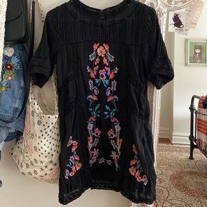 Free People embroidered spring dress!